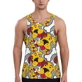 thumbnail image 1 of Easygdp Cute Dog Men's Tank Top, Sleeveless Muscle T Shirts, Breathable, Quick-Dry, Loose for Gym, Running, Fitness - Small, 1 of 9