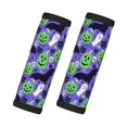 Easygdp Cute Halloween Luggage Handle Wraps for Suitcase, Handle Covers