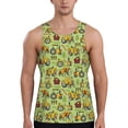 thumbnail image 1 of Easygdp Cute Tractor Men's Tank Top, Sleeveless Muscle T Shirts, Breathable, Quick-Dry, Loose for Gym, Running, Fitness - Medium, 1 of 9