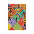 thumbnail image 1 of Easygdp Dancing African Womans Golf Towel 24x16in for Men and Women with Carabiner Clip for Easy Attachment, 1 of 8