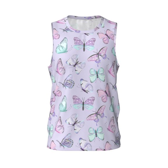 Easygdp Darkmagenta Men's Mesh Basketball Jersey Quick Drying Sleeveless Shirts Fitted Muscle Tank Tops Sport Round Neck T-Shirt - X-Large