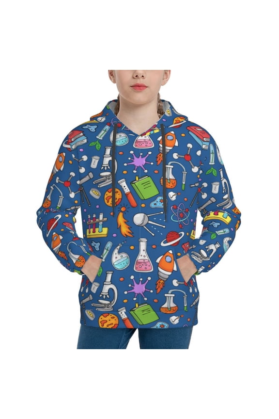 Different Chemical Things Boys Hoodie Kids Sweatshirt Youth Pullover With Hood-Small