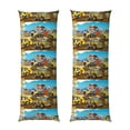 thumbnail image 1 of Easygdp Different Construction Site Vehicles Long Body Pillowcase - Super Soft Microfiber Body Pillow Case - Envelope Closure, Cool, Anti-Fading- 20x54 in, 1 of 8