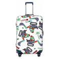 thumbnail image 1 of Easygdp Dinosaur On Excavator2 Double-Sided Printed Elastic Suitcase Protective Cover,Invisible Zipper, Business Trip Luggage Cases,Washable And Resistant To Falling -X-Large, 1 of 9