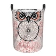 thumbnail image 1 of Easygdp Dreamcatcher With Owl Large Dirty Clothes Hamper, Lightweight Storage Basket, Household Laundry Bag with Handle-Small, 1 of 6