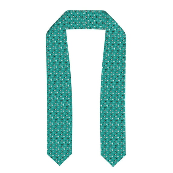 Easygdp Ducks A Unisex Adult Graduation Stole Shawl 36" Long for Academic Commencements Shawl-Flattened