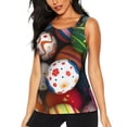 thumbnail image 1 of Easygdp Easter Egg Women's Workout Tank Top, Running Top, Hiking Shirt, Quick-Dry for Running, Yoga, Hiking - X-Large, 1 of 9