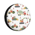 thumbnail image 1 of Easygdp Excavator Wheel Sun Guard, Spare Tire Cover,Universal Trailer Suv Truck Camper Travel,Easy To Install And Remove -14 Inch, 1 of 9