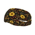 thumbnail image 1 of Easygdp Fall Sunflowers Leaves Sports Headband Non Slip Headband Unisex for Head Circumference 19.6 - 22.4 inch, 1 of 9