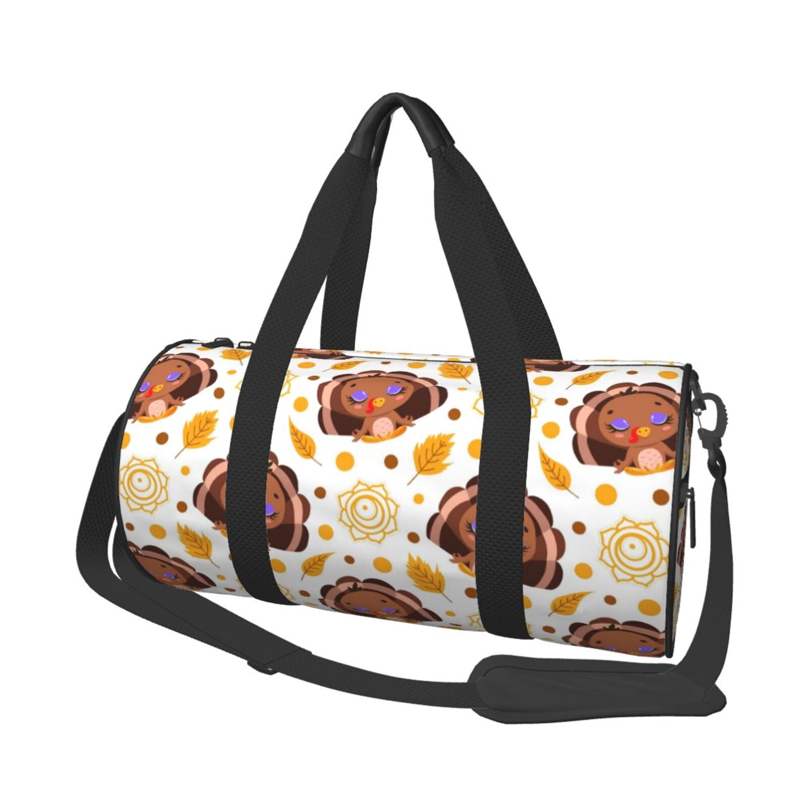 Easygdp Fall Turkey Travel Bag, Camping, Weekend, Carry On Overnight ...