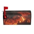 thumbnail image 1 of Easygdp Fiery Dragons Castle Attack Mailbox Covers Garden Outdoor Yard Outside Farmhouse Home Decor 21x18 in& 25.5x21 in-21x18 in, 1 of 8
