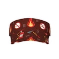 thumbnail image 1 of Easygdp Fire Extinguisher Stretchy Visor - Unisex Visor Hat for Men and Women, UPF 50 Sun Protection Visor, Ultra-Light, 1 of 8