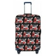 thumbnail image 1 of Easygdp Fire And Rescue Truck Double-Sided Printed Elastic Suitcase Protective Cover,Invisible Zipper, Business Trip Luggage Cases,Washable And Resistant To Falling -Small, 1 of 9