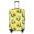 thumbnail image 1 of Easygdp Flowers Avocado Double-Sided Printed Elastic Suitcase Protective Cover,Invisible Zipper, Business Trip Luggage Cases,Washable And Resistant To Falling -X-Large, 1 of 9