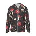 thumbnail image 1 of Easygdp Fly Agaric and Flowers Lightweight Long Sleeve Sun Shirt Sports long-Sleeved Sun Protective Clothing, Quick Drying Breathable - XX-Large, 1 of 9
