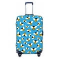 thumbnail image 1 of Easygdp Flying Bees Double-Sided Printed Elastic Suitcase Protective Cover,Invisible Zipper, Business Trip Luggage Cases,Washable And Resistant To Falling -Large, 1 of 9