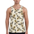thumbnail image 1 of Easygdp Flying Bees1 Men's Tank Top, Sleeveless Muscle T Shirts, Breathable, Quick-Dry, Loose for Gym, Running, Fitness - 4X-Large, 1 of 9