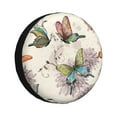 thumbnail image 1 of Easygdp Flying Butterflies-1 Wheel Sun Guard, Spare Tire Cover,Universal Trailer Suv Truck Camper Travel,Easy To Install And Remove -16 Inch, 1 of 9