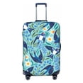 thumbnail image 1 of Easygdp Flying Swallows Double-Sided Printed Elastic Suitcase Protective Cover,Invisible Zipper, Business Trip Luggage Cases,Washable And Resistant To Falling -Medium, 1 of 9