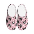 thumbnail image 1 of Easygdp French Bulldog Slippers for Women Mens Winter Warm Home Slippers Plush Slip on House Slippers for Indoor Outdoor Shoes-13, 1 of 7