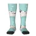 thumbnail image 1 of Easygdp French Bulldog Taking a Bath Soccer Socks Sport Knee High Socks Calf Compression Athletic Socks for Men and Women, 1 of 9