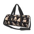 Easygdp French Bulldog Travel Duffle Bag,Carry on Bag Travel Bags Gym