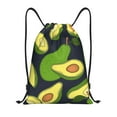 thumbnail image 1 of Easygdp Fresh Avocado Drawstring Backpack, Beach Sackpack, Travel Sackpack Lightweight for Sports, Gym, Travel, Swimming - Small, 1 of 9