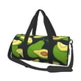 thumbnail image 1 of Easygdp Fresh Avocado Travel Bag, Camping, Weekend, Carry On Overnight Duffel Bag with Shoulder Strap, 1 of 8