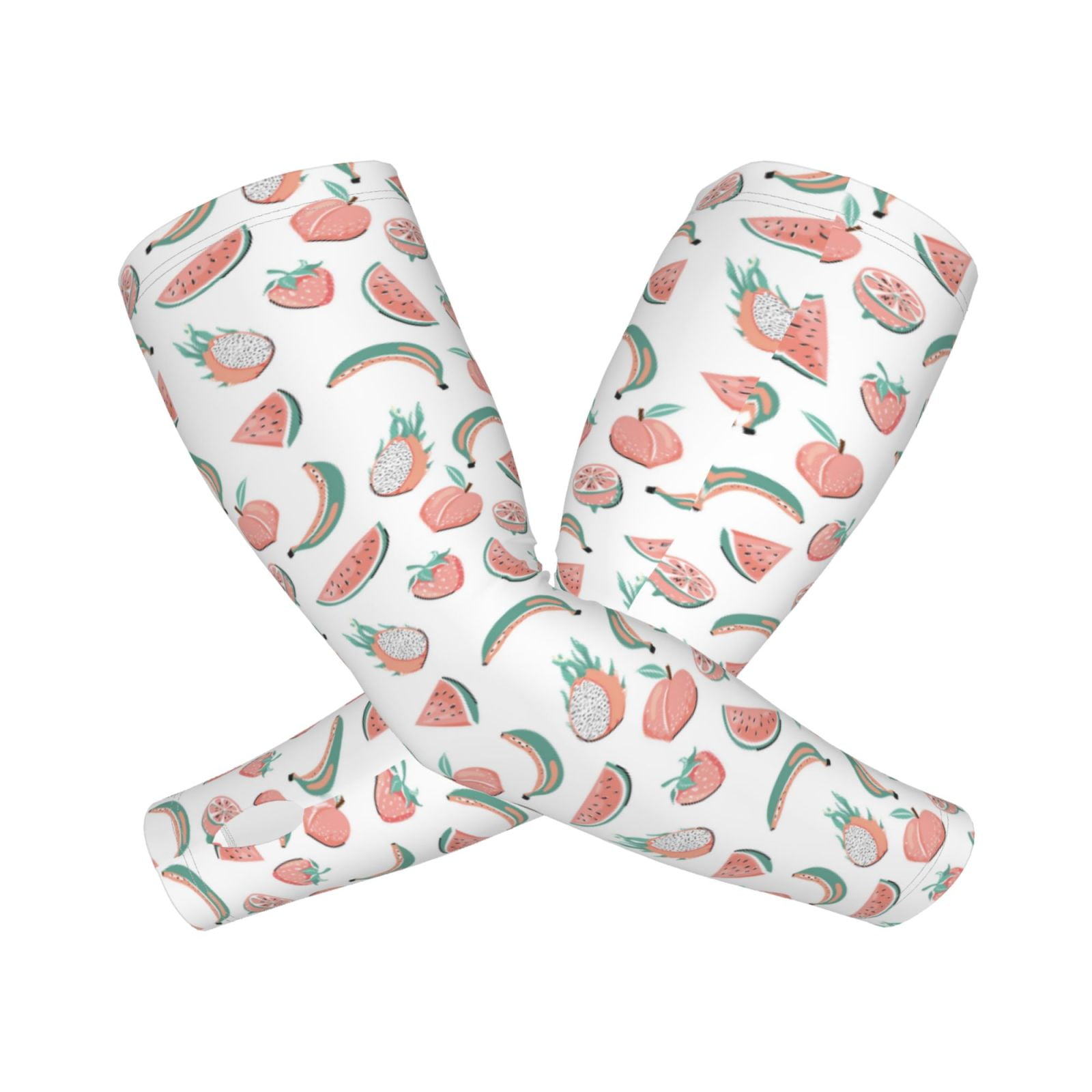 Easygdp Fruit Cooling Sun Sleeves Arm Sleeves for Men & Women