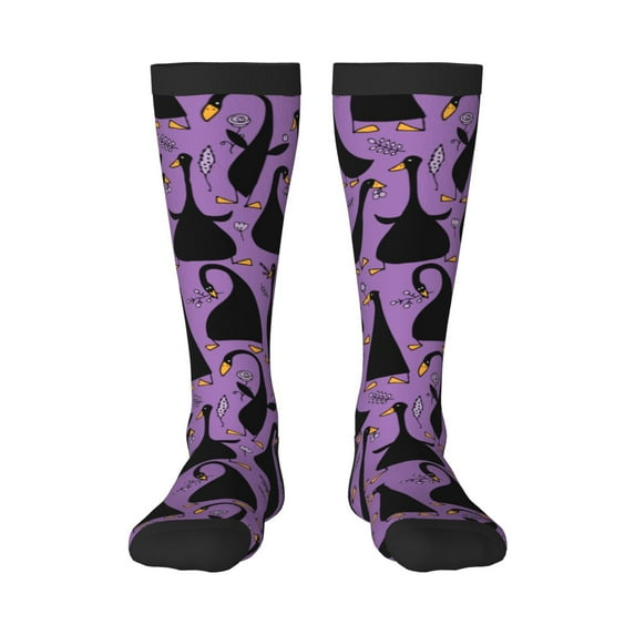 Easygdp Funny Goose Fashionable Adult Sockings&Sports Sockings&Breathable Sockings, Non-Pilling,Contrasting Color Design