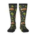 thumbnail image 1 of Easygdp Funny Sloths In The Forest Soccer Socks Sport Knee High Socks Calf Compression Athletic Socks for Men and Women, 1 of 9