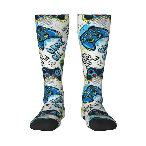 Easygdp Game All Day Fashionable Adult Sockings&Sports Sockings&Breathable Sockings, Non-Pilling,Contrasting Color Design