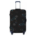thumbnail image 1 of Easygdp Game Time Double-Sided Printed Elastic Suitcase Protective Cover,Invisible Zipper, Business Trip Luggage Cases,Washable And Resistant To Falling -Medium, 1 of 9