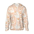 thumbnail image 1 of Easygdp Geese and Flower Lightweight Long Sleeve Sun Shirt Sports long-Sleeved Sun Protective Clothing, Quick Drying Breathable - Large, 1 of 9