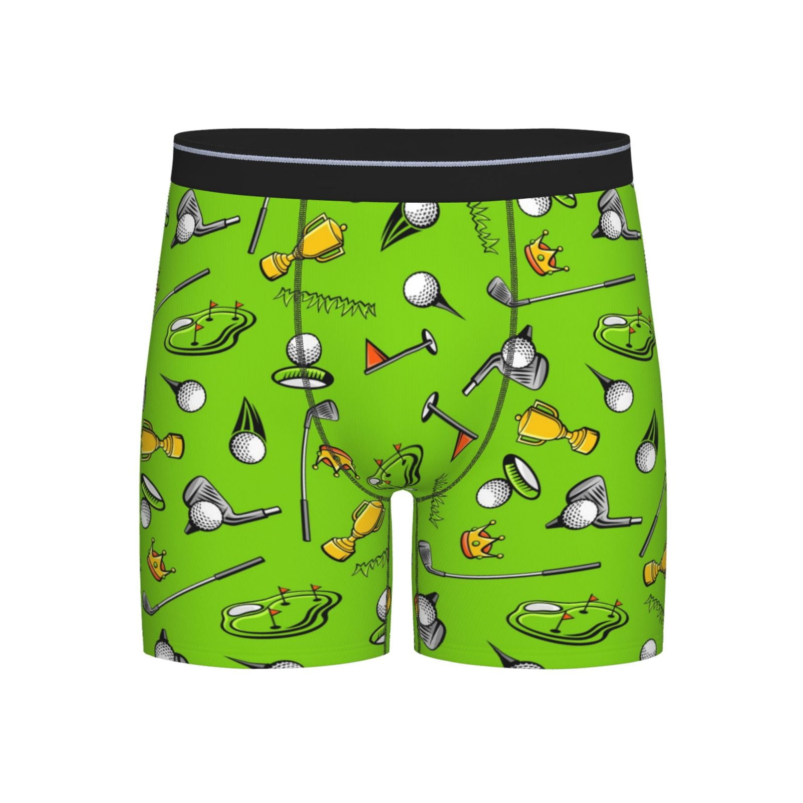 Easygdp Golf Sport Club Men's Boxer Briefs Men’s Underwear Boxer Briefs ...