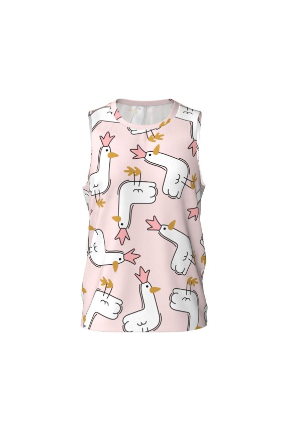 Cute Gnomes in USA Men's Mesh Basketball Jersey Quick Drying Sleeveless Shirts Fitted Muscle Tank Tops Sport Round Neck T-Shirt - XX-Large