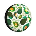 thumbnail image 1 of Easygdp Green Avocado Wheel Sun Guard, Spare Tire Cover,Universal Trailer Suv Truck Camper Travel,Easy To Install And Remove -14 Inch, 1 of 9
