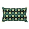 thumbnail image 1 of Easygdp Green Squares Envelope Closure Pillowcase - 20x36in, Queen Pillowcase, Breathable, Stain-Resistant, Wrinkle-Free, 1 of 9