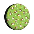 thumbnail image 1 of Easygdp Guinea Pigs Automobile Tire Dust Cover, 14-17in Spare Tire Cover Universal Fit for Trailer, Car, Truck, SUV, Jeep - 17 inch, 1 of 9