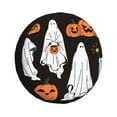 thumbnail image 1 of Easygdp Halloween Ghosts And Pumpkins Wheel Cover,Spare Tire Cover,4-17in Spare Tire Cover Universal Fit for Trailer, Car, Truck, SUV, Jeep-17 inch, 1 of 6