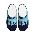 thumbnail image 1 of Easygdp Halloween Trick Or Treat Slippers for Women Mens Winter Warm Home Slippers Plush Slip on House Slippers for Indoor Outdoor Shoes-8, 1 of 7