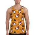 thumbnail image 1 of Easygdp Halloween Witches Gnome Men's Tank Top, Sleeveless Muscle T Shirts, Breathable, Quick-Dry, Loose for Gym, Running, Fitness - Medium, 1 of 9