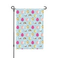thumbnail image 1 of Easygdp Happy Easter Garden Flag Yard Flag Welcome Flag, Double-Sided, Weather Resistant for Outdoor Decor - 28"x40", 1 of 9