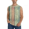 thumbnail image 1 of Easygdp Hardwood Men's Breathable Tank Tops Sleeveless Sporty T Shirts for Basketball, Mountaineering, Bodybuilding -Large, 1 of 8