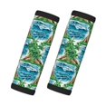 Easygdp Hawaii Palms Luggage Handle Wraps for Suitcase, Handle Covers