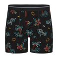 thumbnail image 1 of Easygdp Hawaiian Style Men's Boxer Briefs Men’s Underwear Boxer Briefs for Men, 1 of 7