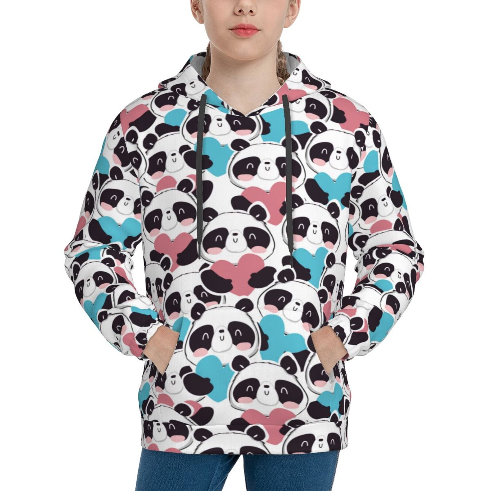 Panda Pocket Printed Boy's Sweatshirt main image 1