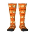 thumbnail image 1 of Easygdp Hello Spring Sunflower Gnomes Fashionable Adult Sockings&Sports Sockings&Breathable Sockings, Non-Pilling,Contrasting Color Design, 1 of 9