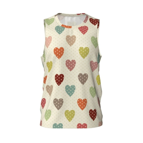 Easygdp Hello Summer Cute Gnome Men's Mesh Basketball Jersey Quick Drying Sleeveless Shirts Fitted Muscle Tank Tops Sport Round Neck T-Shirt - Medium