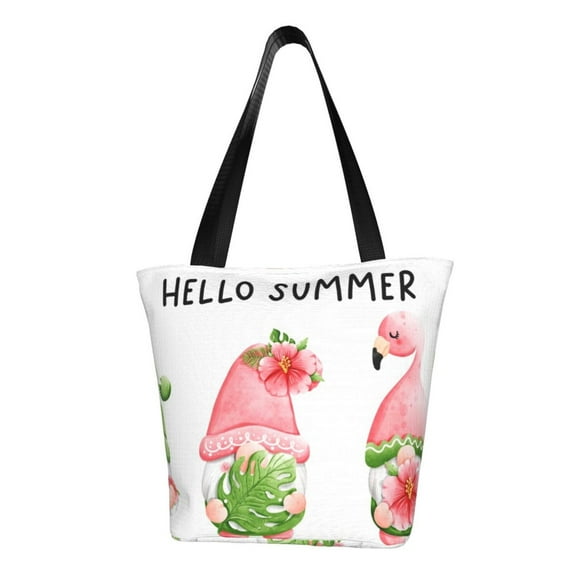 Easygdp Hello Summer Gnome Shoulder Bags for Women,Crossbody Bags Shoulder Purse Handbag for Women